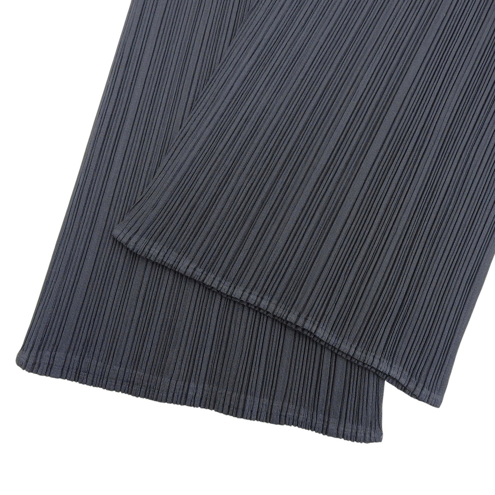 PLEATS PLEASE Pants Pleated processing Charcoal g… - image 6