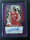 2025 Panini Prizm WNBA CAITLIN CLARK Auto Purple /49 INDIANA FEVER