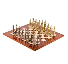 Italfama Renaissance Set + Elm Briar Wood Chessboard
