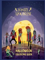 Halloween Malbuch Zombie Apocalypse FüR Teens & Erwachsene, Entspannung