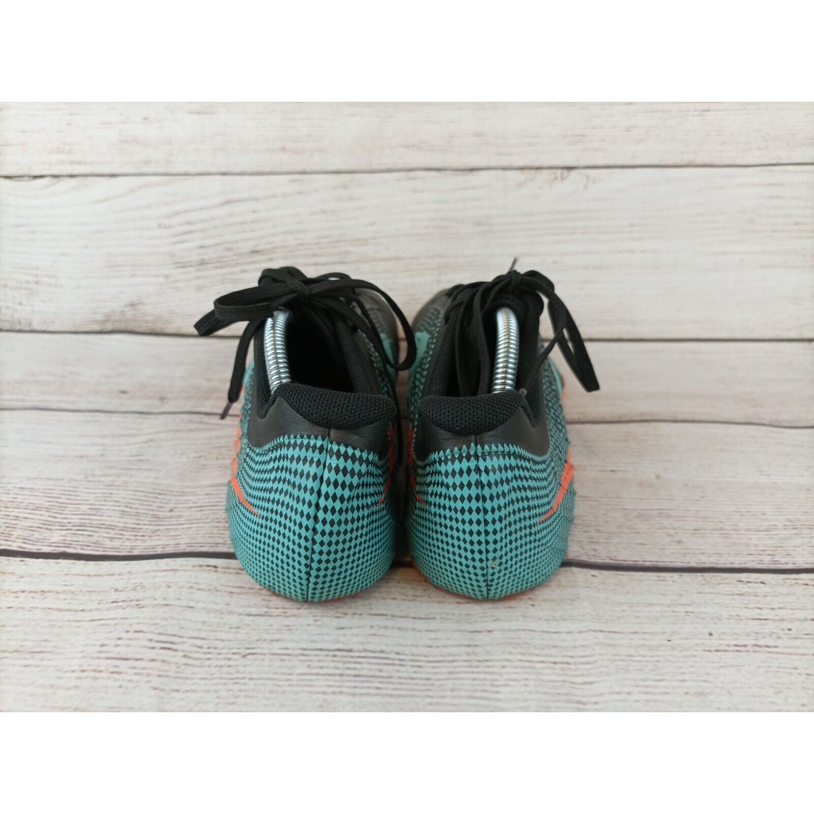 Saucony Mens Spitfire 5 Track Shoes Sz 9.5 Black Cool Mint Green thumbnail 5