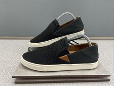 OluKai Pehuea Women  s Size 9.5 Black Mesh Slip On Sneakers Casual Comfort
