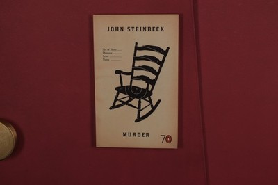 406090 John Steinbeck MURDER Penguin Books
