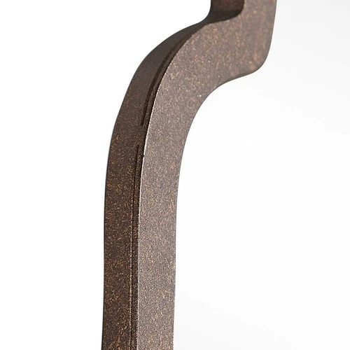 Uttermost 12668 P Brown Brayden Arched Mirror With Metal Frame - Picture 5 of 5