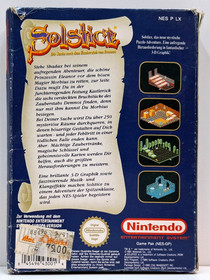 Solstice / Nintendo NES / OHNE ANLEITUNG / 1991 / OVP / PAL / 12297306