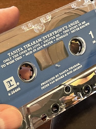 RARE OOP Tanita Tikaram CASSETTE TAPE Everybody's Angel Jennifer Warnes Tested - Picture 7 of 11