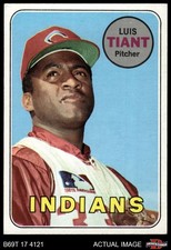 1969 Topps #560 Luis Tiant Indians 7.5 - NM+