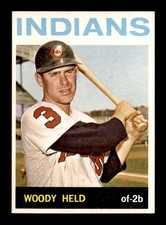 1964 Topps #105 Woody Held   NM/NM+ X3731279
