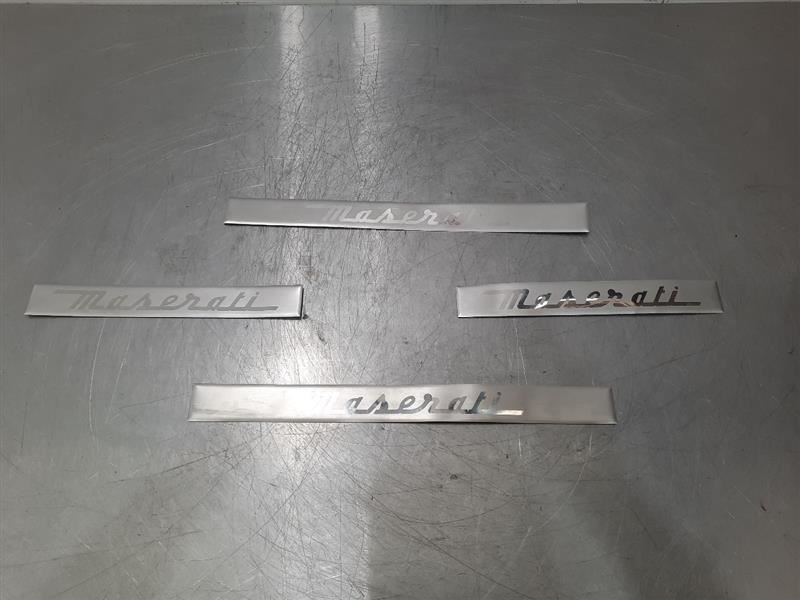 16 2016 MASERATI QUATTROPORTE GTS M156 OEM SCUFF PLATE SET OF 4