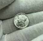 1945-P Mercury Dime 10c BU Uncirculated Coin  90% Silver G368