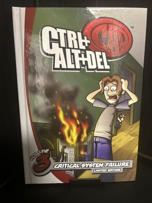 CtrlAltDel Volume 3: Critical System Failure - HC Signed By Tim Buckley -Limited