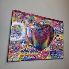 Lisa Frank Giant Sticker Activity Pad Over 2000 Stickers Partial Bendon