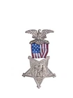 ALL ORIGINAL CIVIL WAR GAR VETERANS' MEMBERSHIP BADGE AND MEDAL Late 1899?
