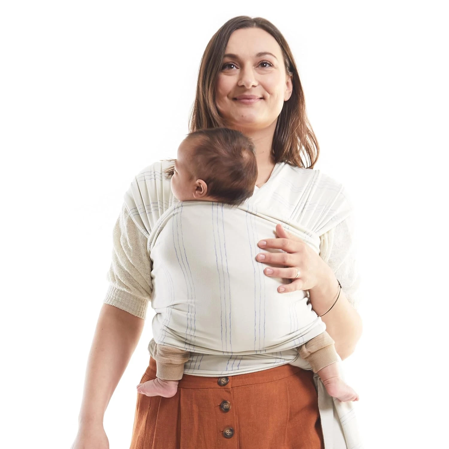 Baby Wrap Carrier – Original Baby Sling Carrier for Newborns (7–35Lbs) Ergonomic