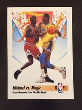 1991-92 Skybox Michael Jordan Michael Vs Magic #333 Pack Fresh