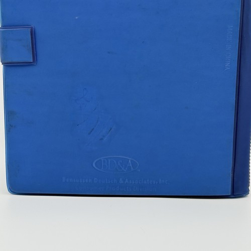 Nintendo Game Boy Cartridge Storage Case Binder 12 Games - Blue (2001) Vintage - Picture 3 of 7
