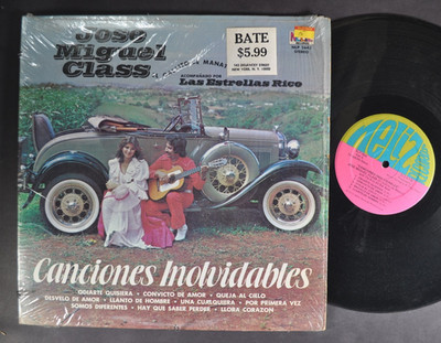 JOSE MIGUEL CLASS Las Estrellas Rico   Canciones Inolvidables ORIG NELIZ LP NM