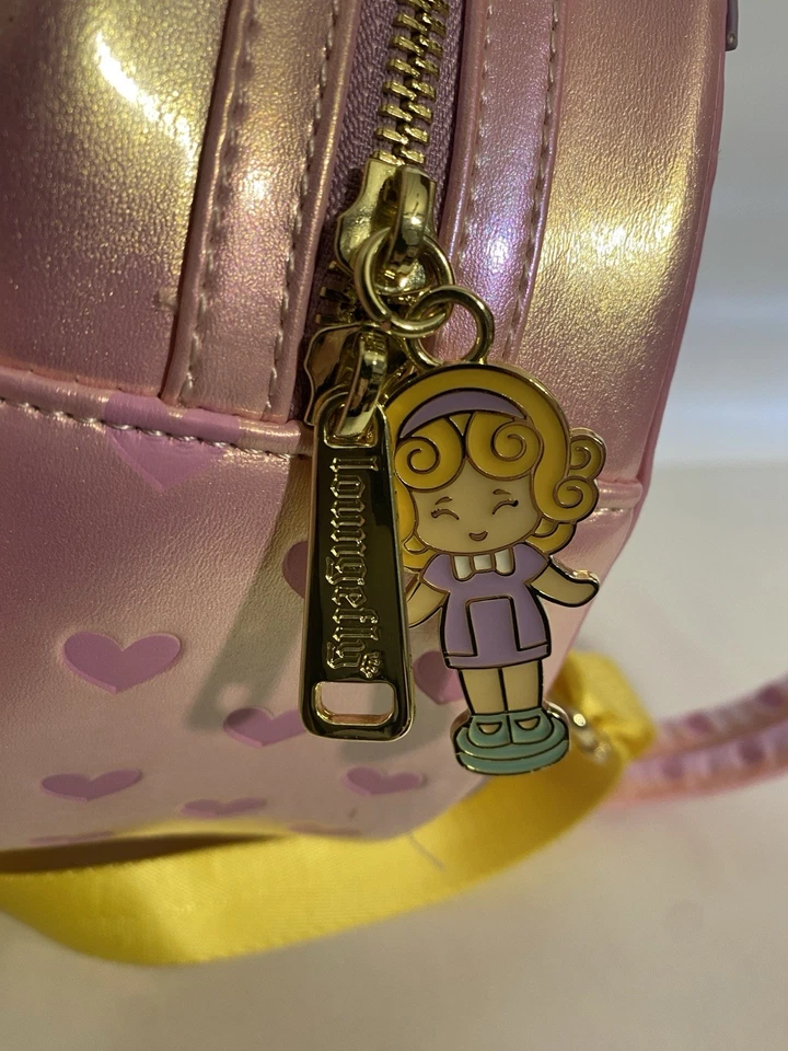 Polly карман Loungefly компактный игровой набор фигурный мини розовый рюкзак отличный подарок - Изображение 4 из 4