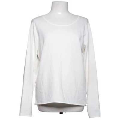 Free/Quent, pull en tricot, taille : M, blanc/marron, polyamide/viscose #Zfp - Photo 1/4
