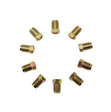 20 Pcs Metric Brake Line Invert Flare Fittings For 316 Tube