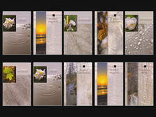 Trauerkarten Beileidskarten Kondolenzkarten mit Umschlag Anteilnahme 10er Set