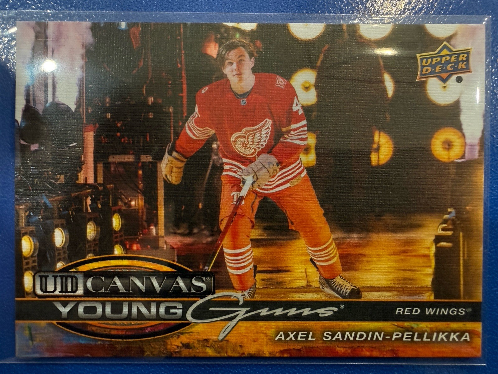 2025-26 Upper Deck S2 #C-212 Axel Sandin-Pellikka UD Canvas Young Guns (RC) NM