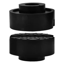  2 Pcs Rubber Block for Vehicle Lift Car Repair Pad Jack Stand Pads Floor