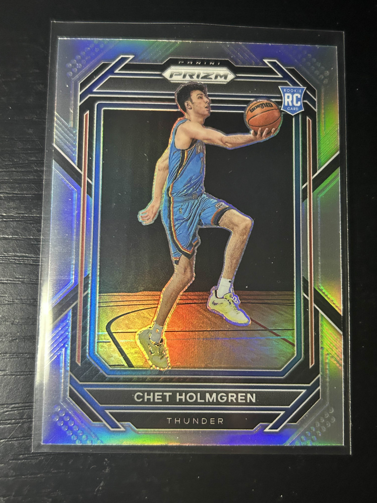 Chet Holmgren 2022 Prizm #266 Silver Prizm SP Rookie RC Thunder