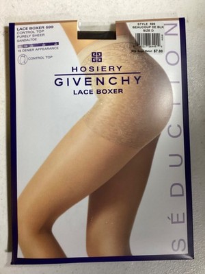Givenchy Hosiery Lace Boxer #599 Size D: Beaucoupe De Black