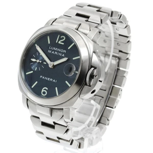 Panerai — Officine Panerai Luminor Marina 40mm PAM00069 40mm SS Navy Dial Watch #C3531