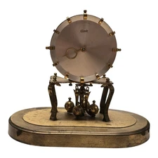 KUNDO KIENINGER & OBERGFEL WEST GERMAN ELECTRONIC MANTLE CLOCK For Parts