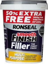 Ready Mixed Multi Purpose White Filler 900g Smooth Finish Plaster Wood Flexible