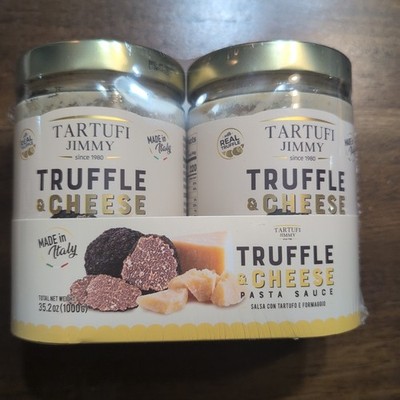 2-PACK Tartufi Jimmy Truffle & Cheese, 17.6 Oz each jar