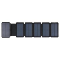 420-73 Sandberg 6-Panel Solar Powerbank Akku 20.000 Ma Tragbar Schwarz
