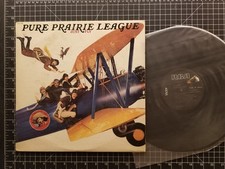 PURE PRAIRIE LEAGUE Just Fly LP 1978 VG+/VG+ 1ST PRESS Vinyl GRIBBITT!