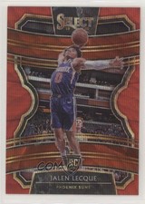 2019-20 Panini Select Concourse Tmall Red Wave Prizm Jalen Lecque #82 0ad