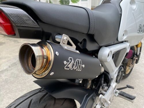 ZoOM Exhaust Honda MSX GROM 125 2022-2024 Full System High Mount Black 2SLZ JC92 - Picture 4 of 9