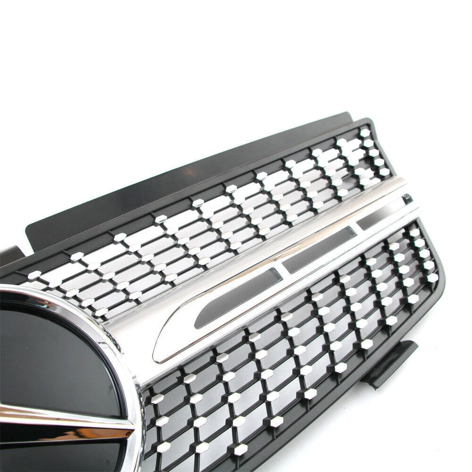 Front Grille Grill Star For Mercedes Benz W164 2005 2006-2008 ML350 ML500 ML550 Foto 4 de 4