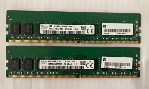 SK hynix 8GB (2 x 4GB) PC4-2133P-UA1-11 DDR4 Memory RAM HMA451U6AFR8N-TF