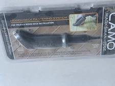 Camo Marksman Edge Hidden Deck Fastening System Wood Install Attaches to Drill