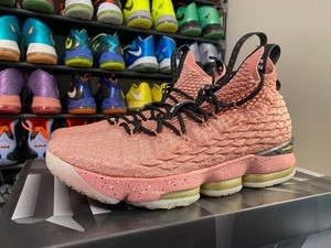 nike lebron 15 rust pink