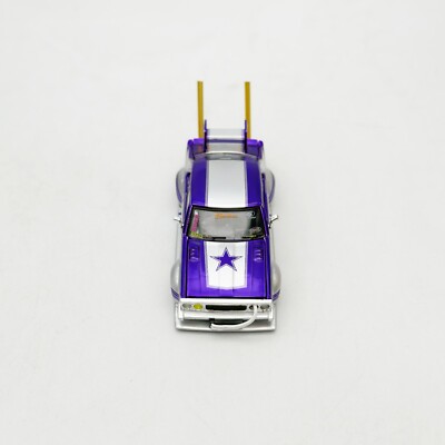 Pop Race 1:64 Nissan C210 Kaido Racer Bosozoku Style Chrome Purple