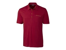 CUTTER & BUCK MENS S/S RED MODAL BLEND Cienega POLO SHIRT SZ:XLT NWT