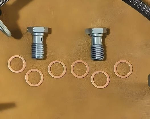 Líneas de freno delanteras SS trenzadas forradas de PTFE para Mazda Miata 1990-2005 NA/NB Foto 3 de 3