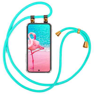 Handy Kette für Xiaomi 14 Hülle mit Band Kettenhülle Bumper Kordel Umhängehülle