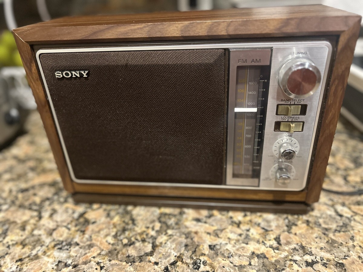 動作品 SONY ICF-9740 ソニー FM/AM 2バンドラジオ昭和レトロ Amazon.co.jp: ICF-9740 FM/AM 2バンドホームラジオ : 家電＆カメラ