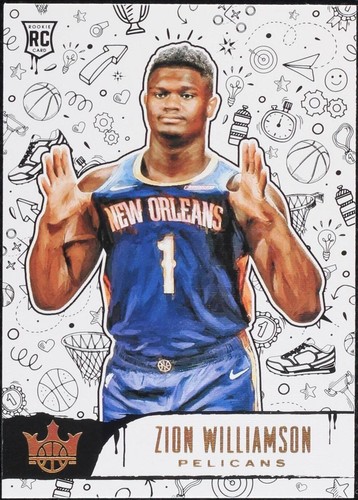 その他 NBA 19-20 Court Kings Zion Williamson RC 2019-20 Panini Court Kings ZION WILLIAMSON Level 1 Rookie RC #72