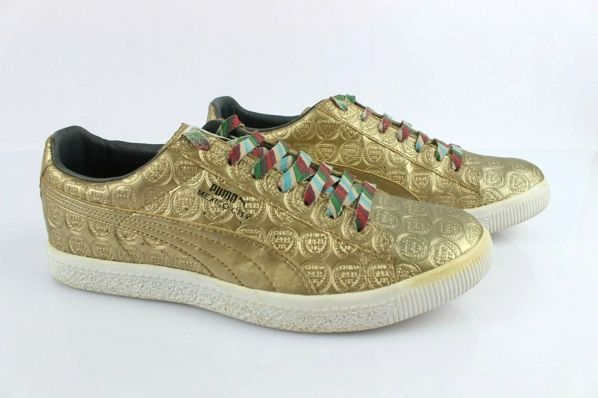 Puma top clyde cuir