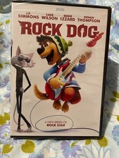 DVD Rock Dog BRAND NEW jk Simmons Luke Wilson Eddie Izzard Kenan Thompson