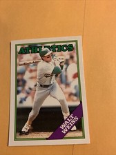 #126t Walt Weiss Oakland A’s Rookie 1988 Traded,Topps Baseball Card Cb19. rookie card picture